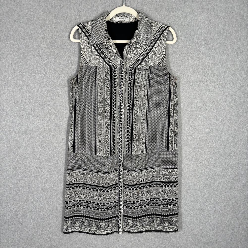 Bailey 44 Dress Medium Paisley Shirt Flowy Death Valley Modest Southwest Resort‎